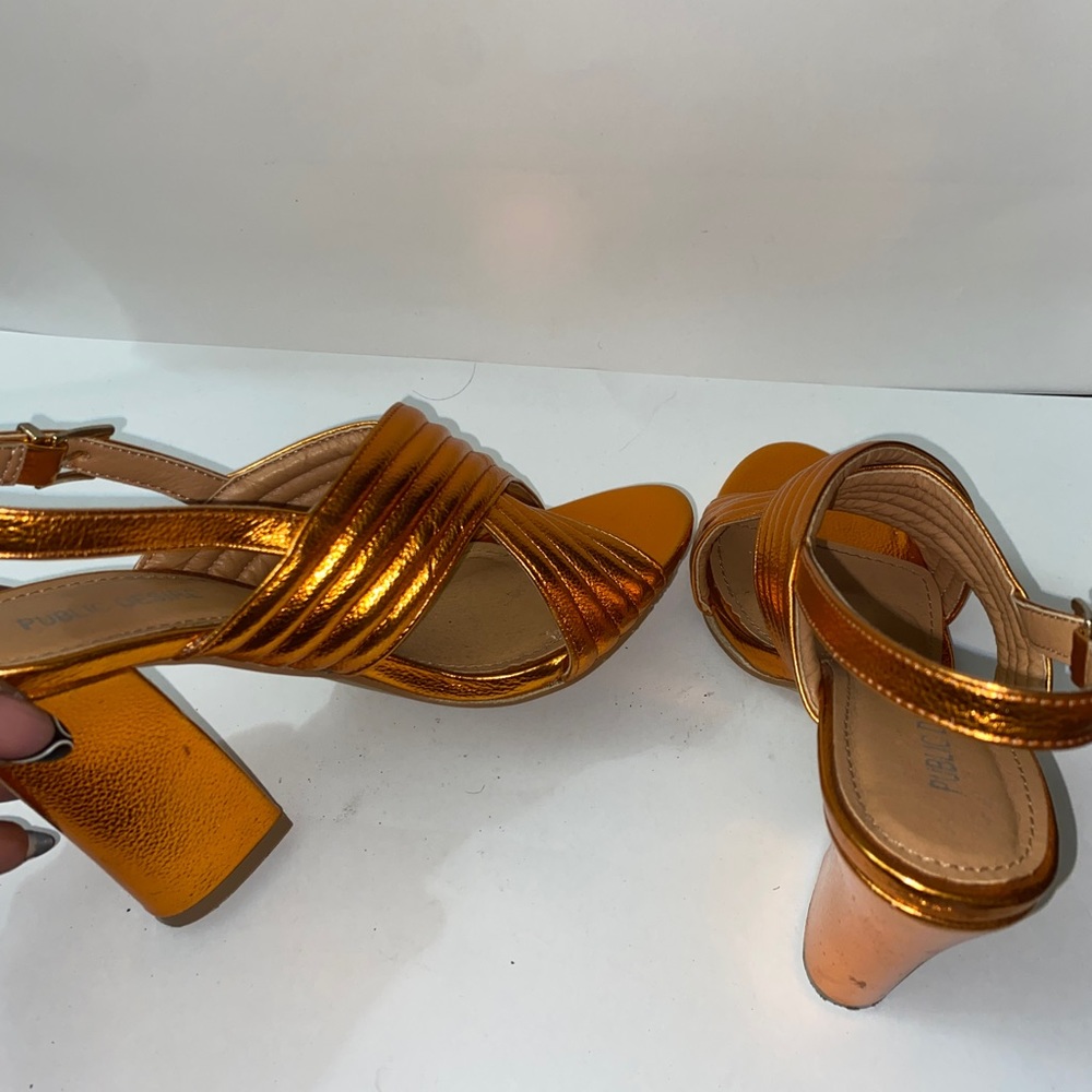 Orange mules - Picture 2 of 3